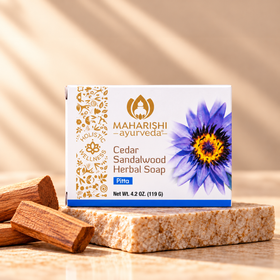 Cedar Sandalwood Herbal Soap Bar