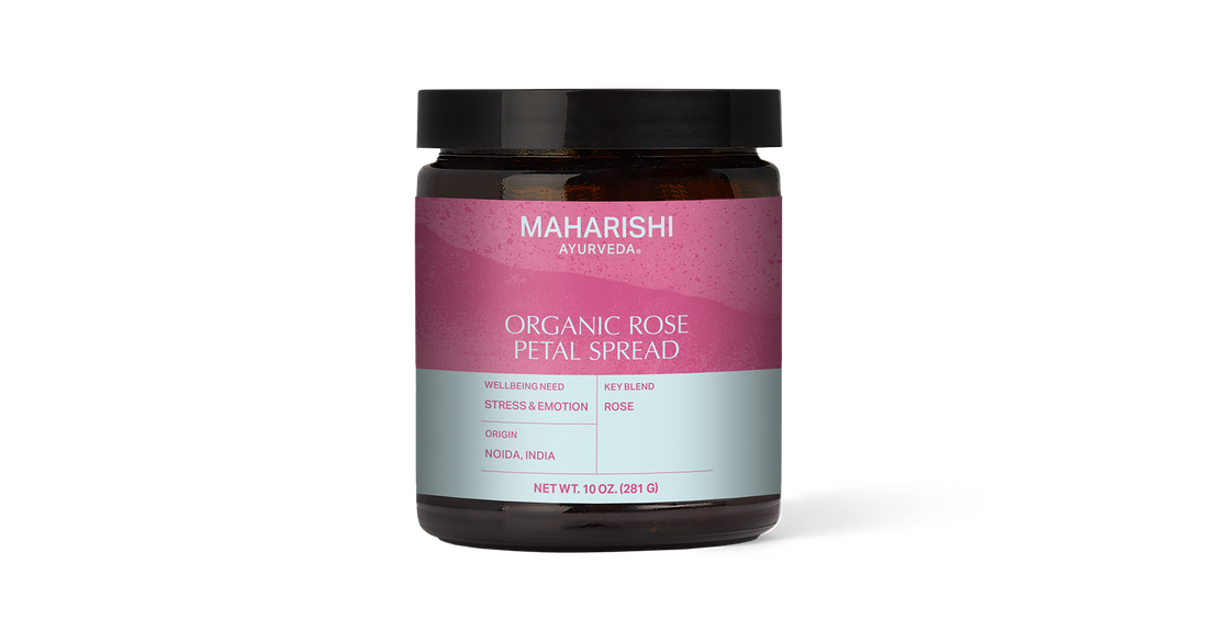 Organic Rose Petal Spread – Maharishi Ayurveda