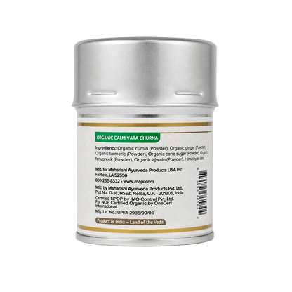 Organic Calm Vata Churna