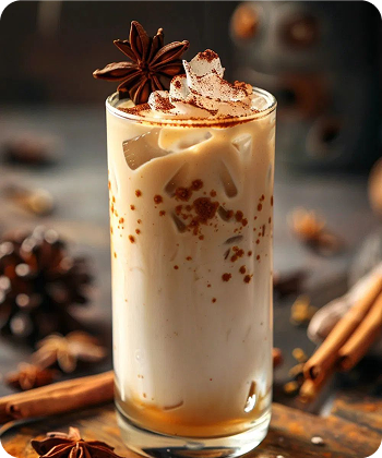 Spiced vanilla Latte
