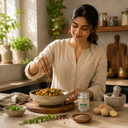 Maharishi Ayurveda Organic Calm Vata Churna lifestyle