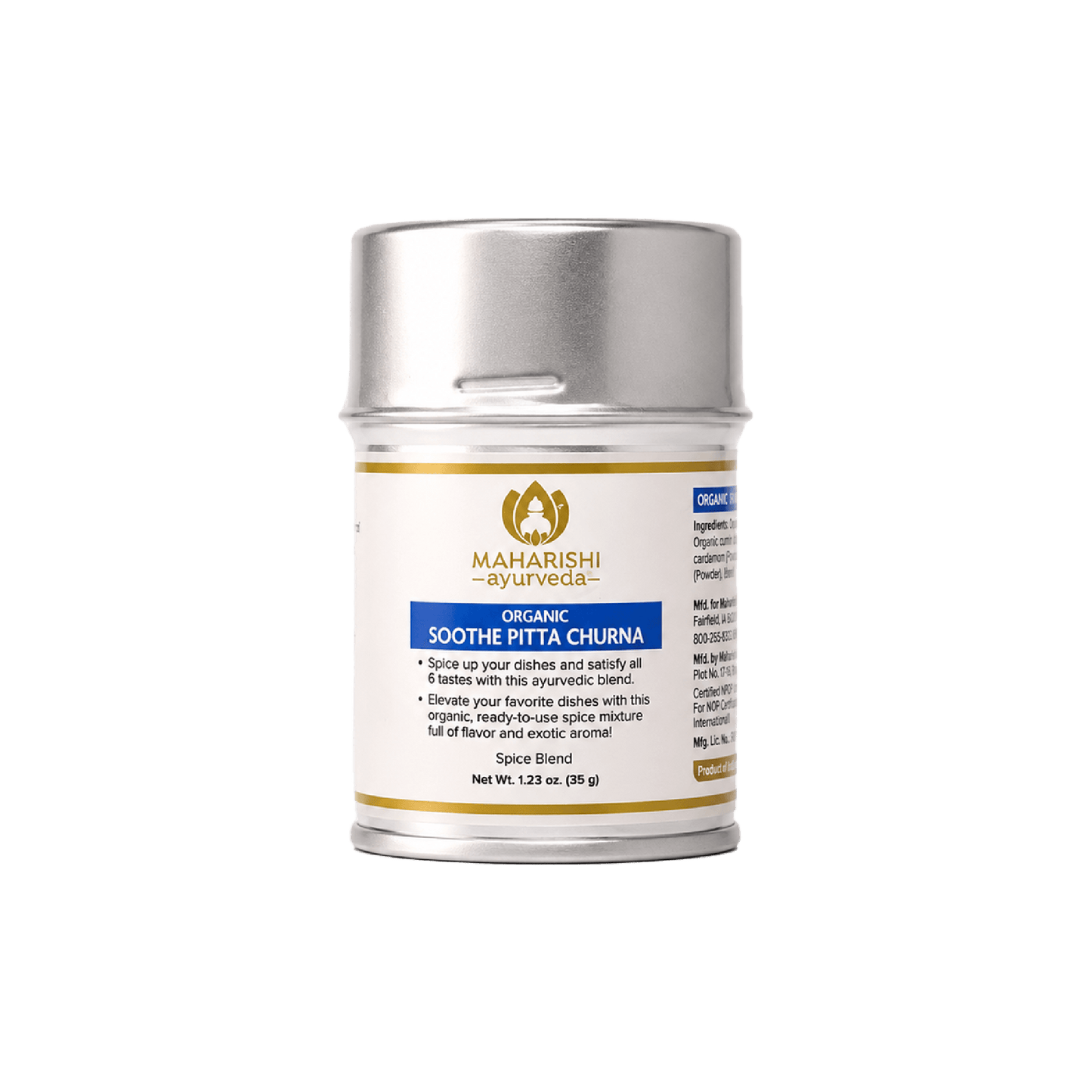 Organic Soothe Pitta Churna