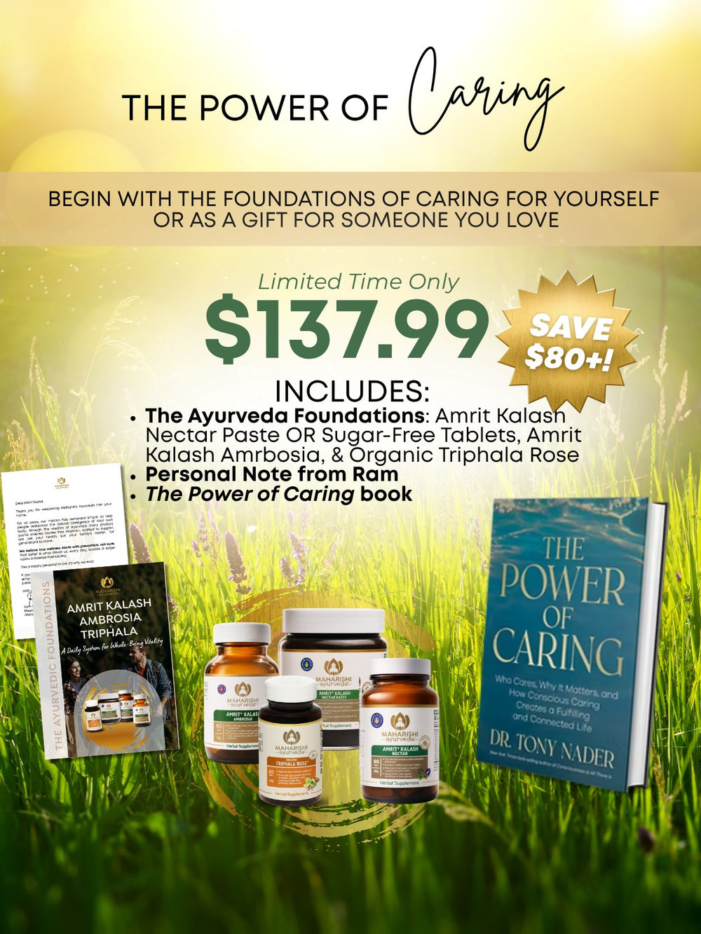 The Power of Caring Mobile Banner
