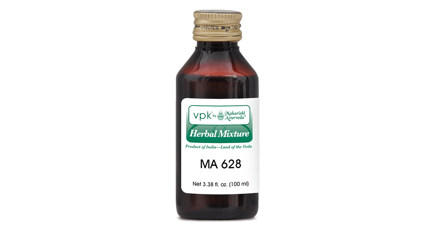 Maharishi Ayurveda T1-MA628: Bottled Herbal Oil #3628 - 100mL Front