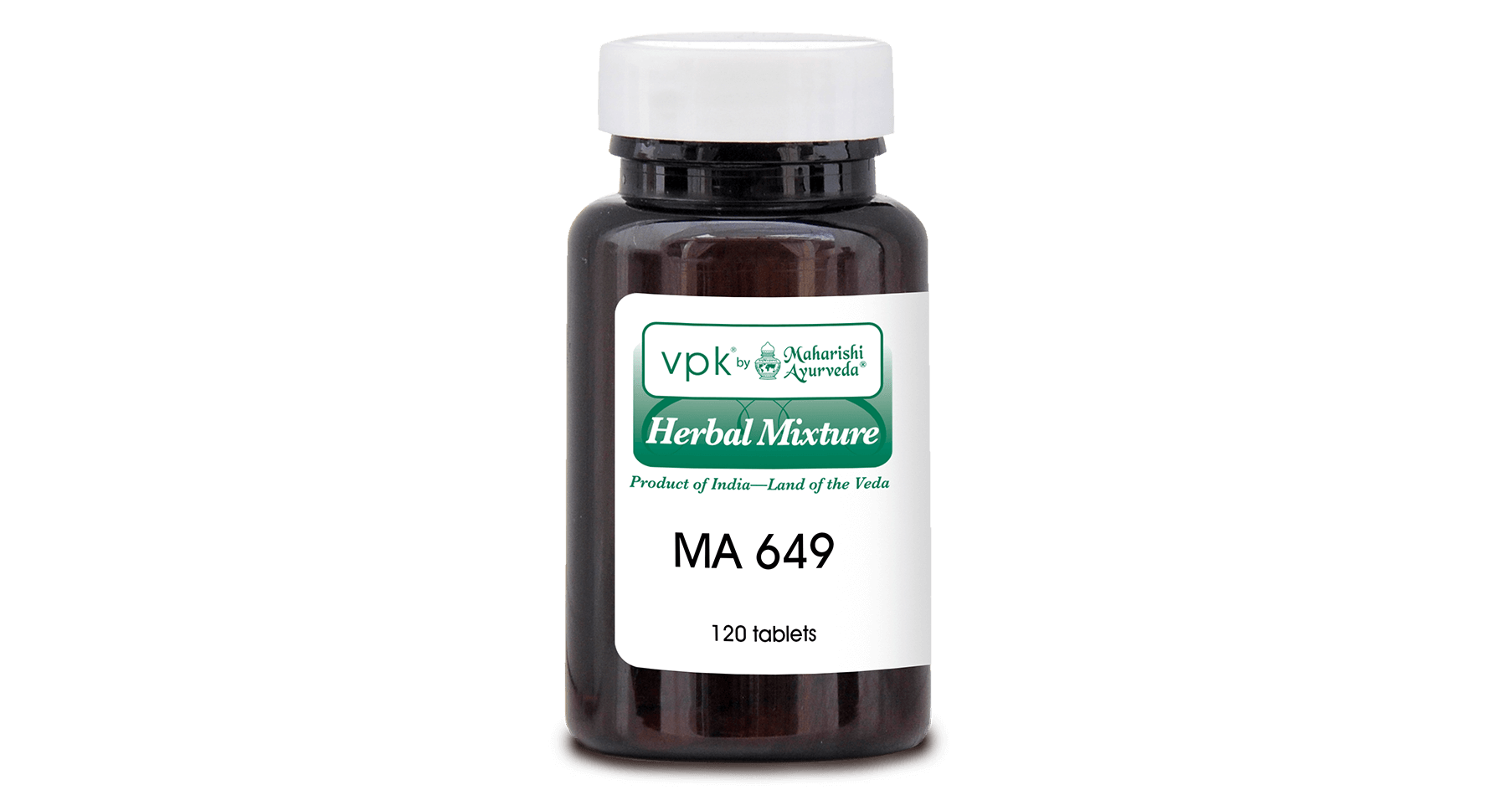 Maharishi Ayurveda T1-MA649 MA Herbal Preparation #649 Front