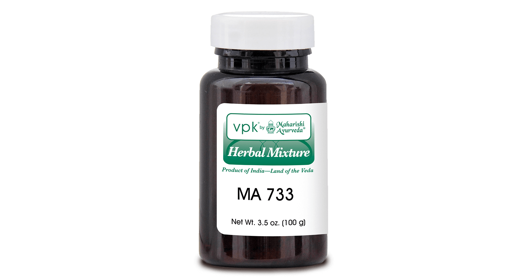 Maharishi Ayurveda T1-MA733 - Bottled Herbal Powder #733 Front