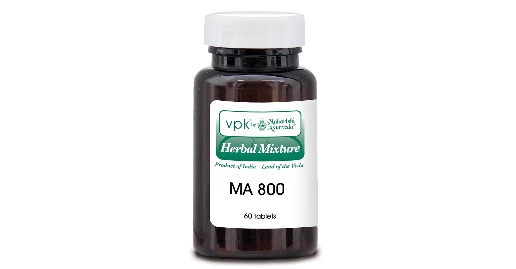 Maharishi Ayurveda T1-MA800: Bottled Herbal Tablet #800 Front