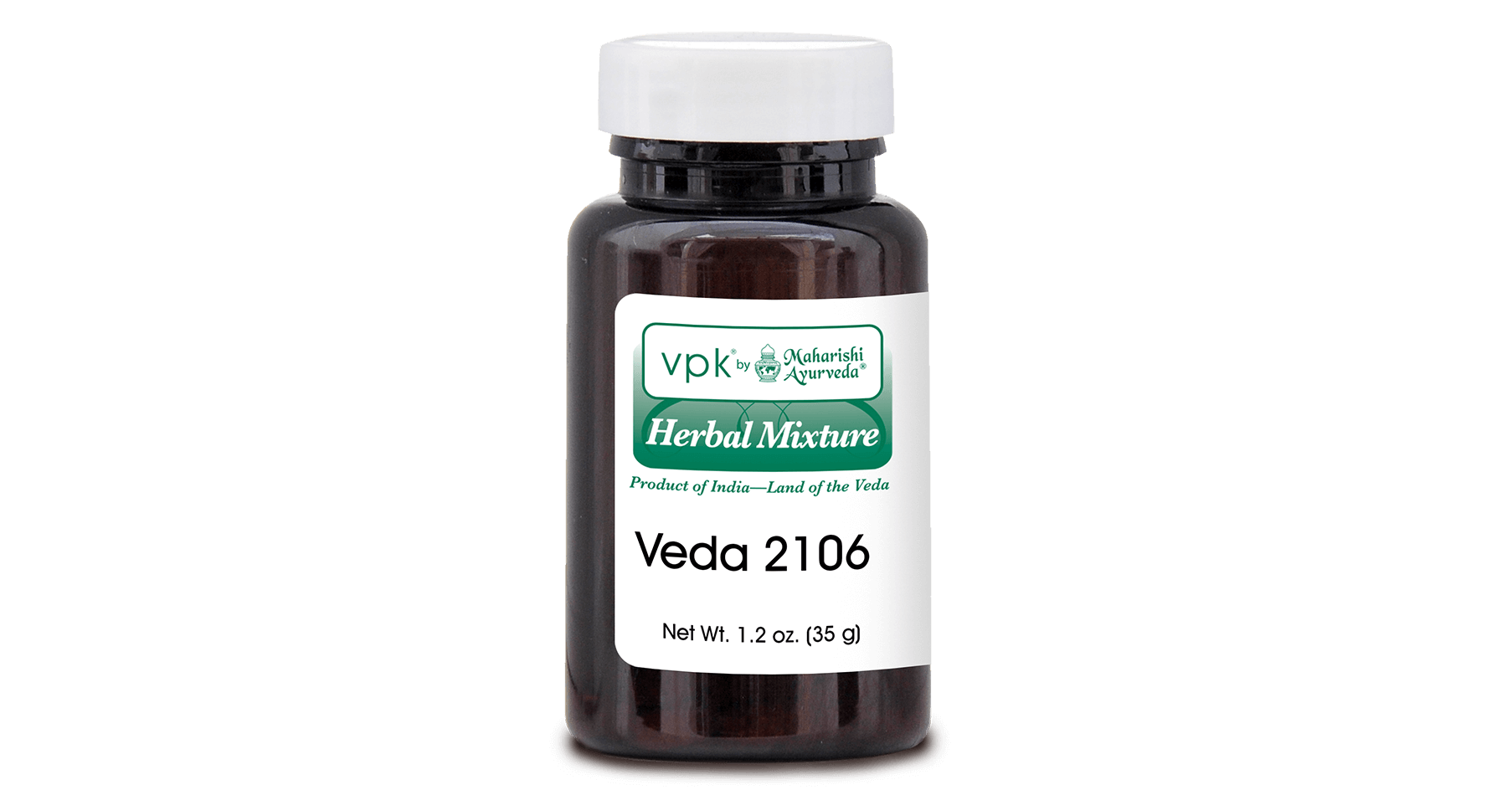 Maharishi Ayurveda T1-V2106: Bottled Veda Powder #2106 Front