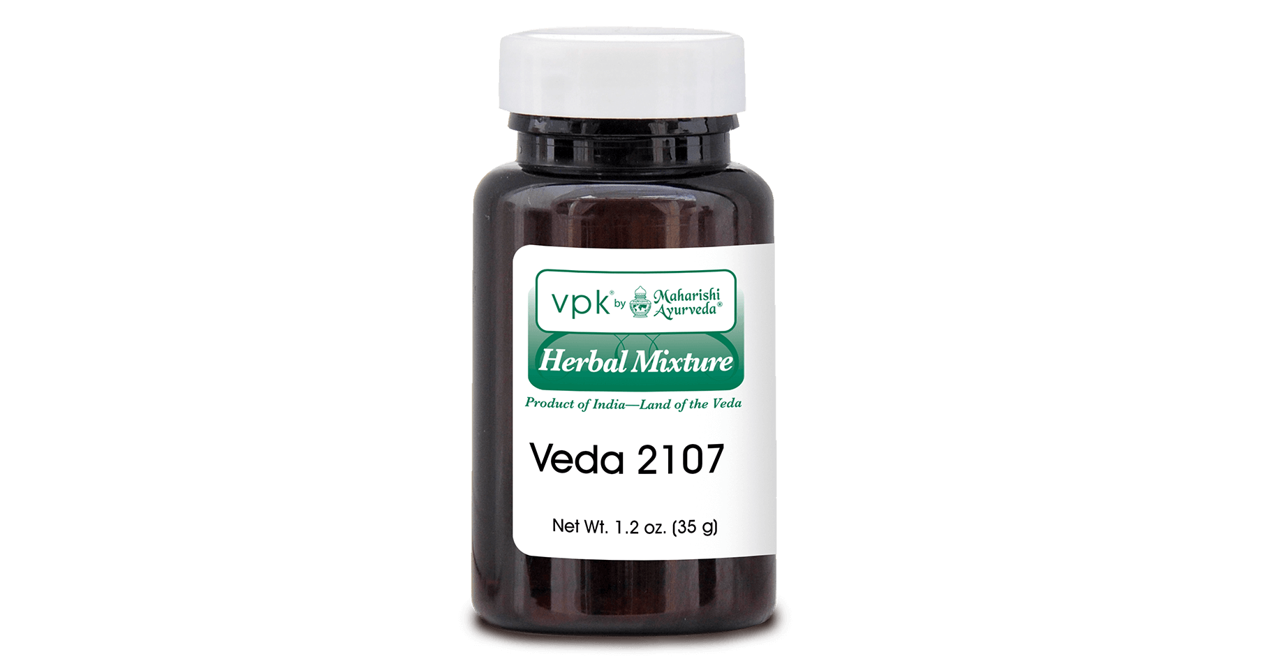 Maharishi Ayurveda T1-V2107 VEDA Herbal Preparation #2107 Front