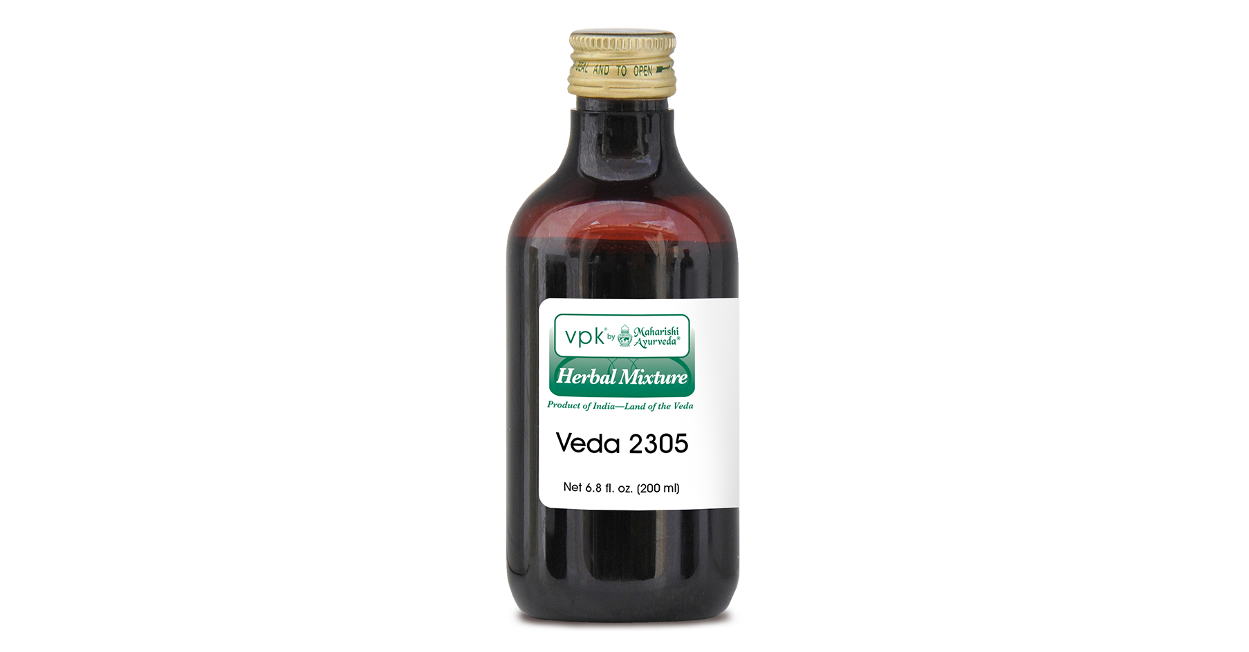 Maharishi Ayurveda T1-V2305 - Herbal Syrup 200 ml Front