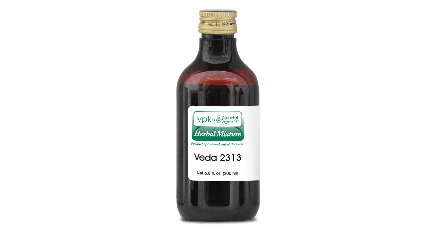Maharishi Ayurveda T1-V2313: Bottled Veda Syrup #2313 - 200mL Front