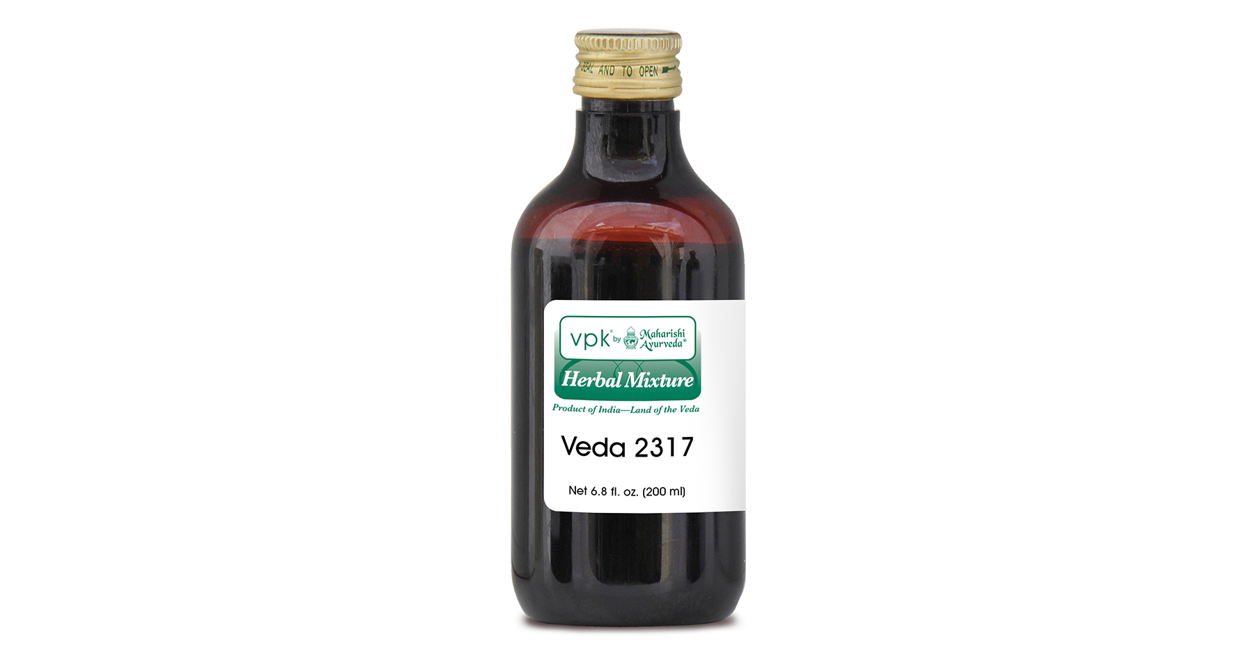 Maharishi Ayurveda T1-V2317 - Herbal Syrup 200 ml Front