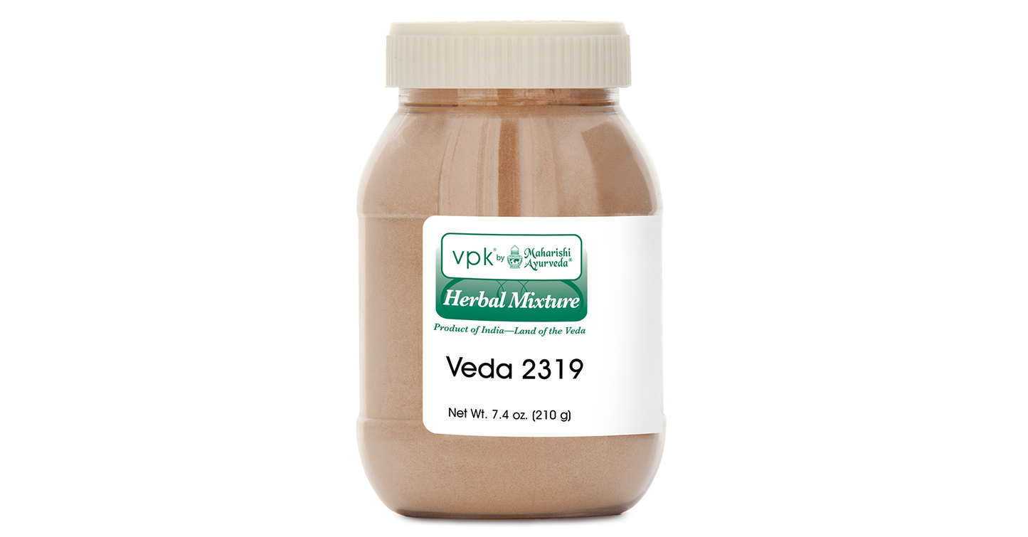 Maharishi Ayurveda T1-V2319 - Bottled Veda Herbal Powder #2319 - 210 gms Front