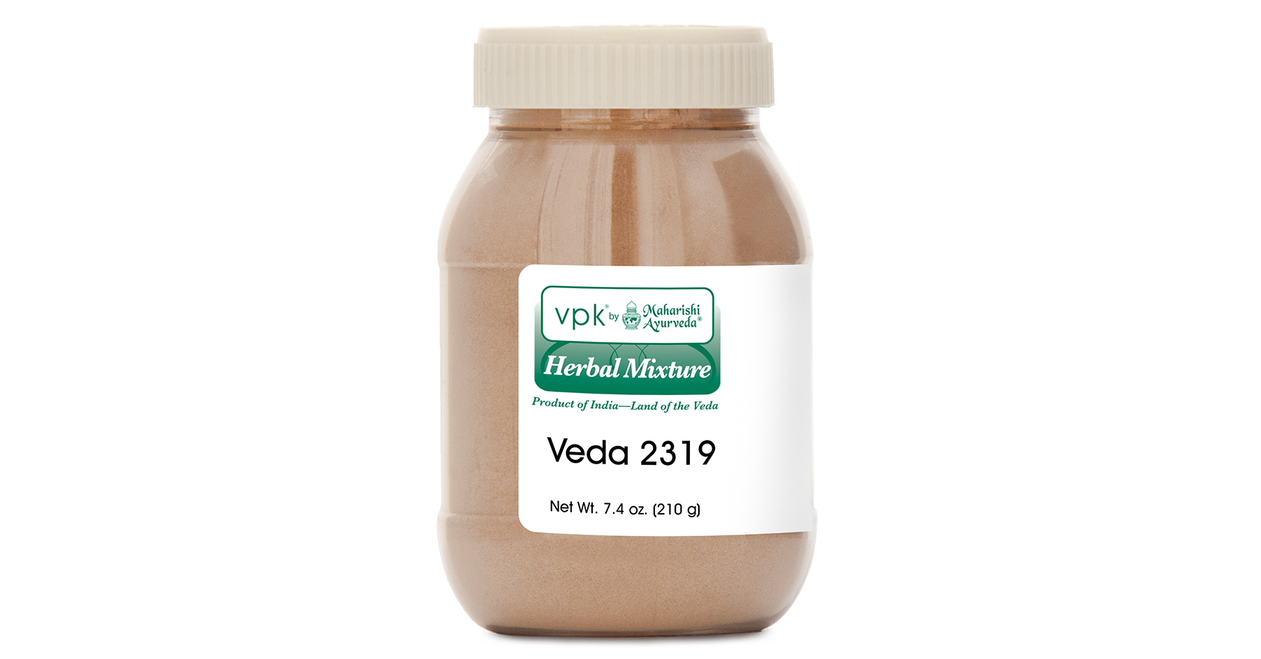 Maharishi Ayurveda T1-V2319 - Bottled Veda Herbal Powder #2319 - 210 gms Front