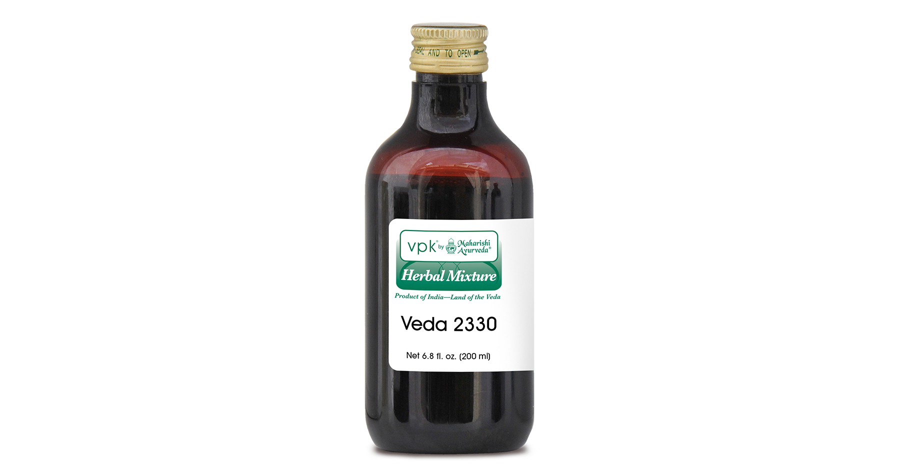 Maharishi Ayurveda T1-V2330 - Herbal Syrup 200 ml Front