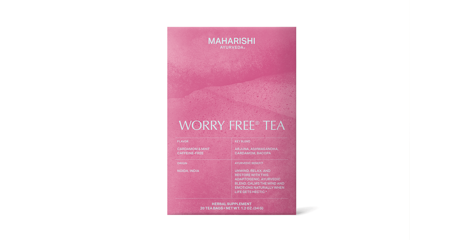 Maharishi Ayurveda Worry Free® Tea Image 2