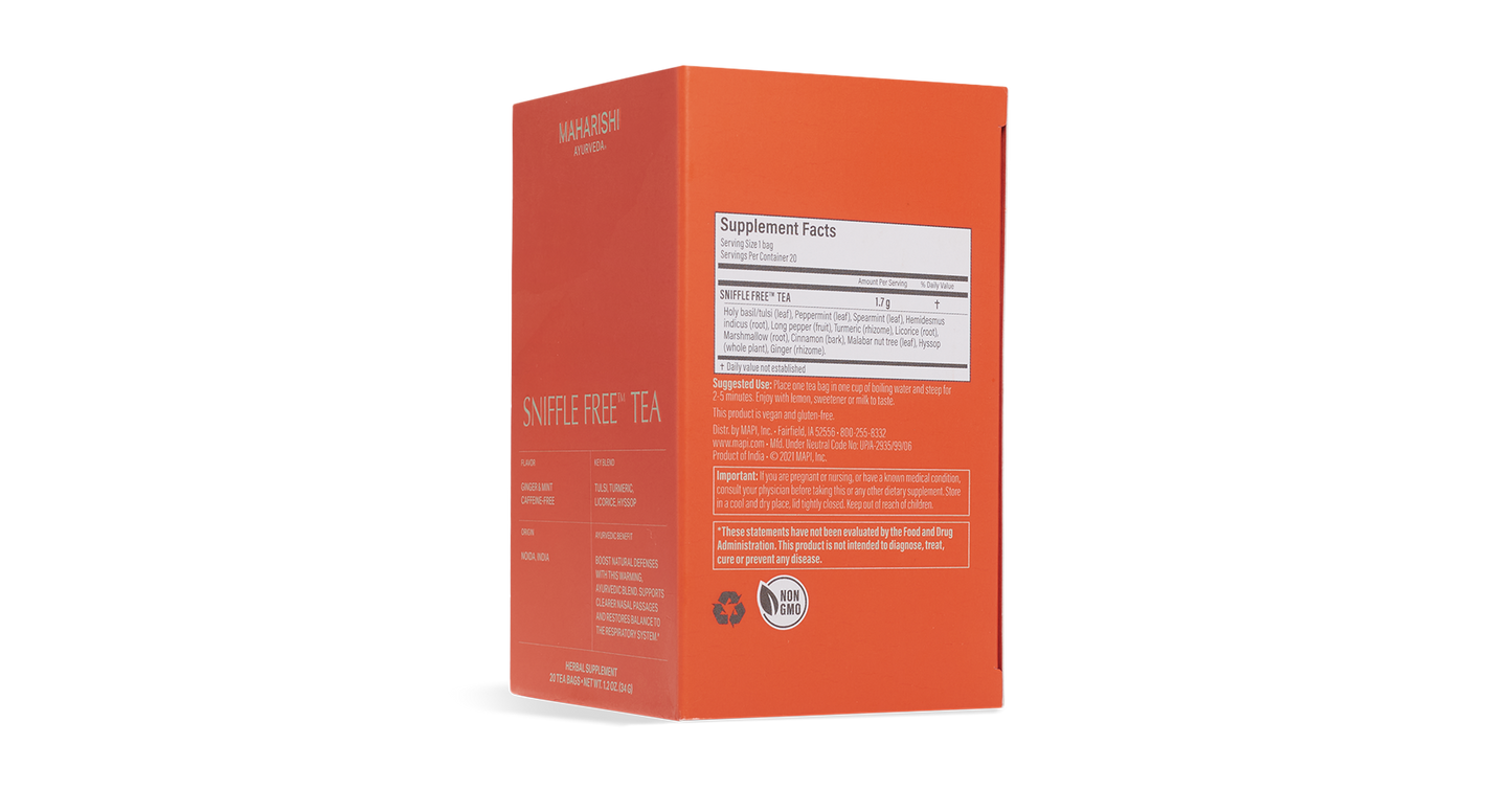 Maharishi Ayurveda Sniffle Free Tea