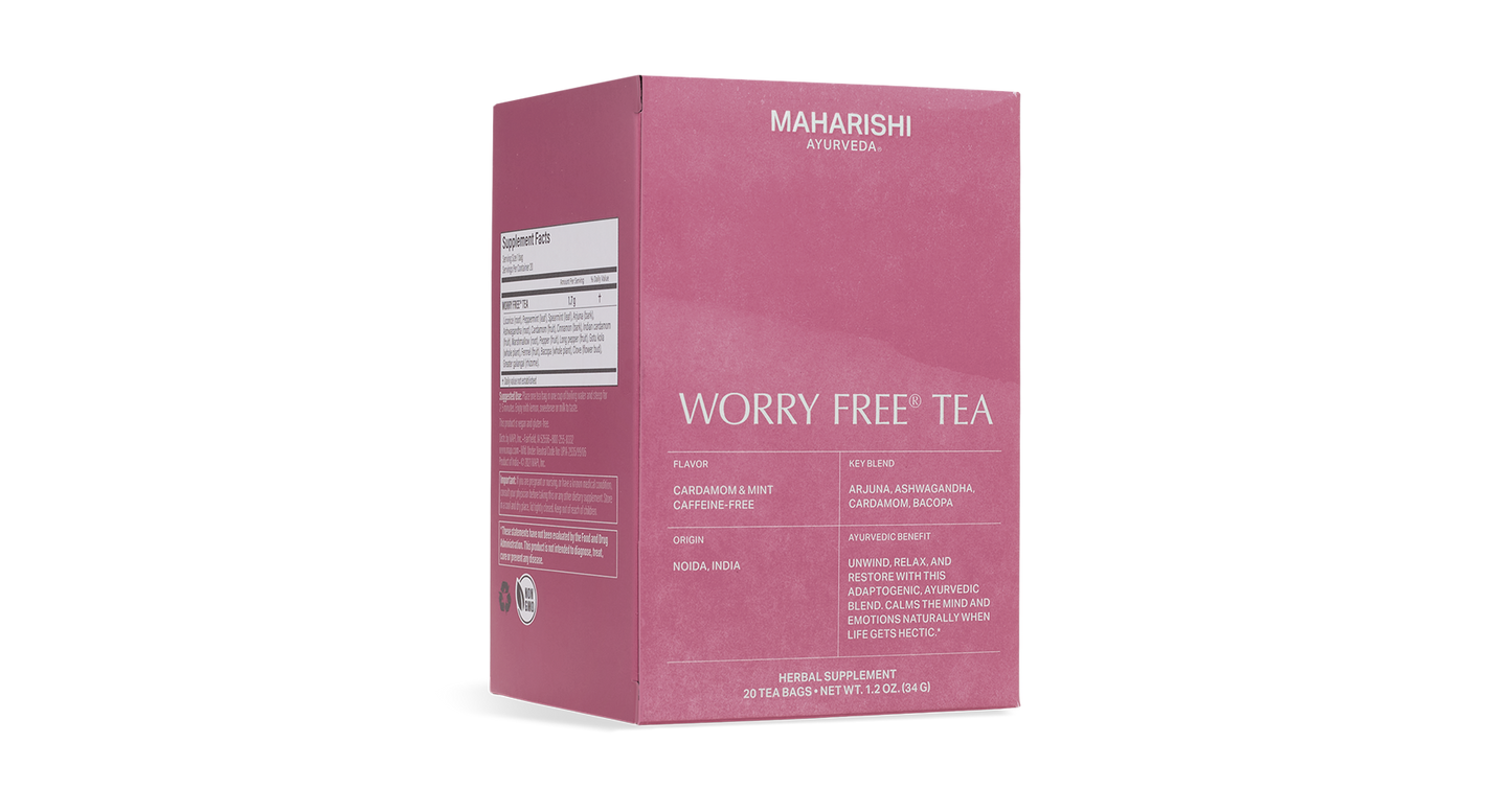 Maharishi Ayurveda Worry Free® Tea Image 1