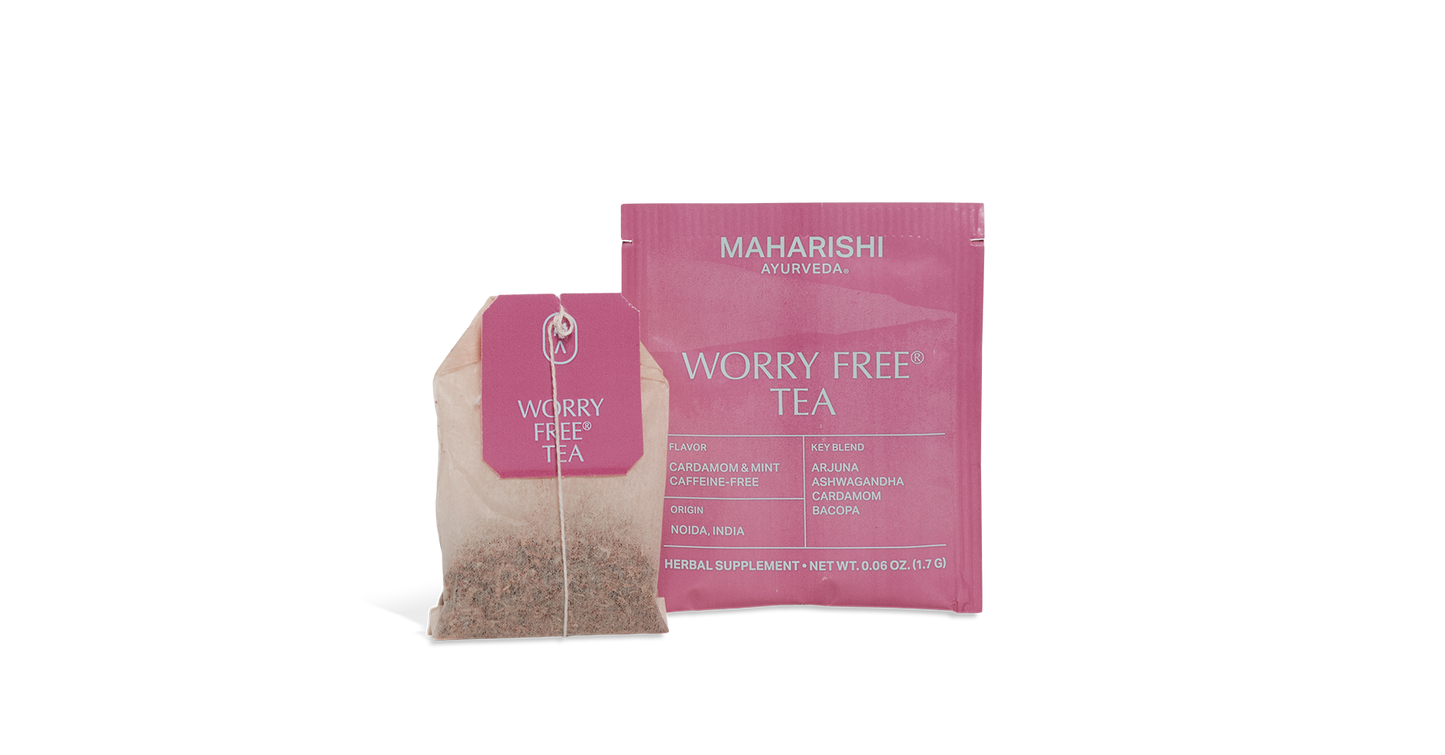 Maharishi Ayurveda Worry Free® Tea Image 3