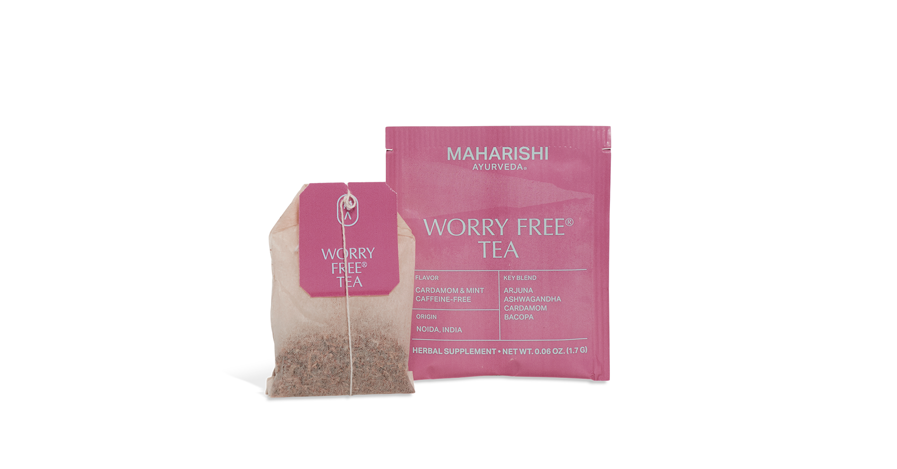 Maharishi Ayurveda Worry Free® Tea Image 3