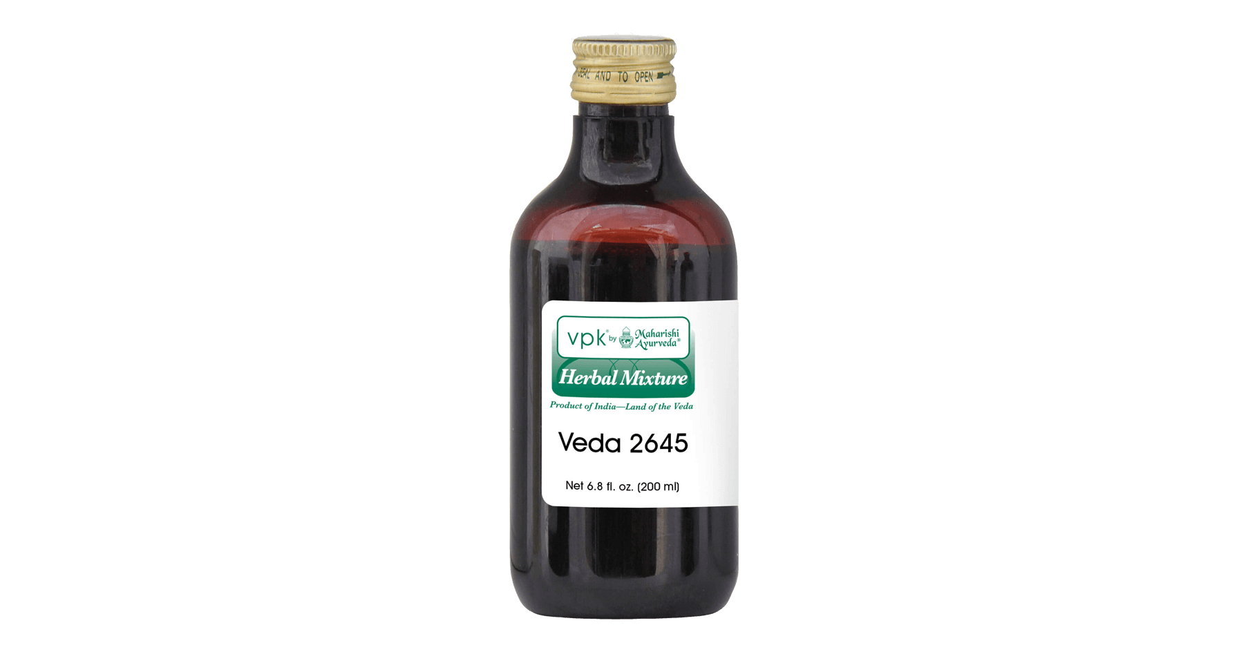 Maharishi Ayurveda T1-V2645 VEDA Herbal Preparation #2645 Front