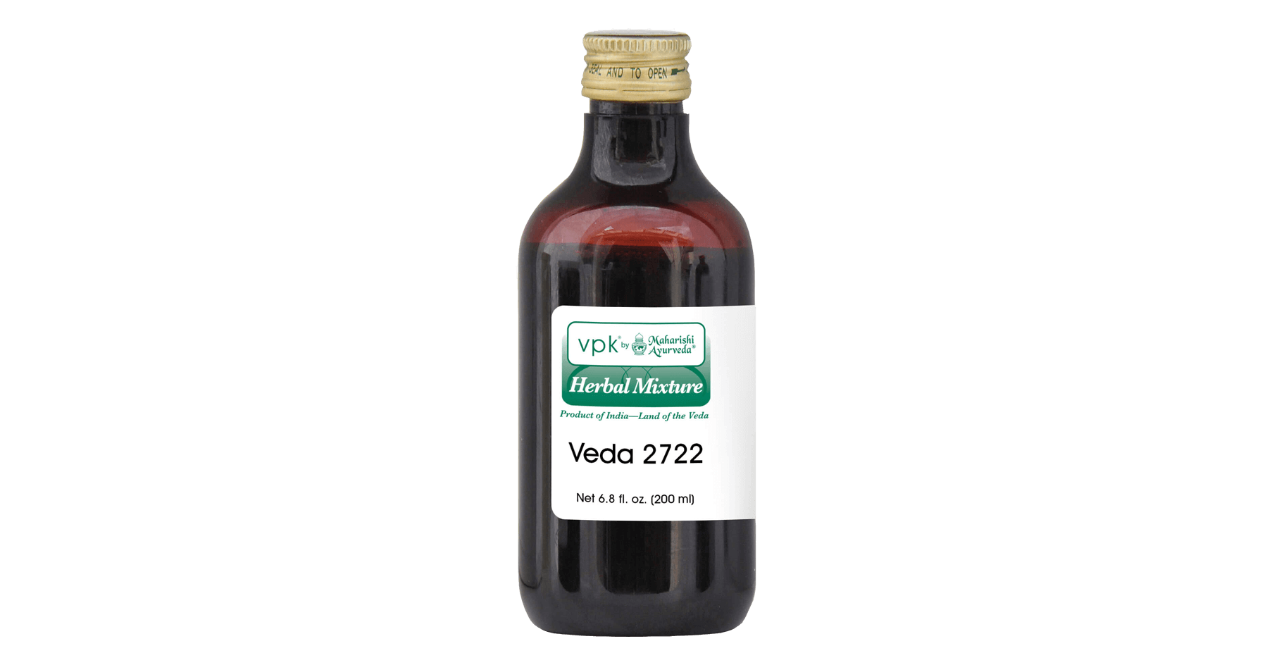 Maharishi Ayurveda T1-V2722 VEDA Herbal Preparation #2722 Front